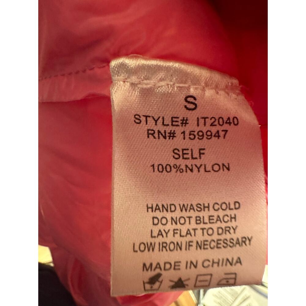 Bucketlist Braided Button Front Down Puffer Vest … - image 8